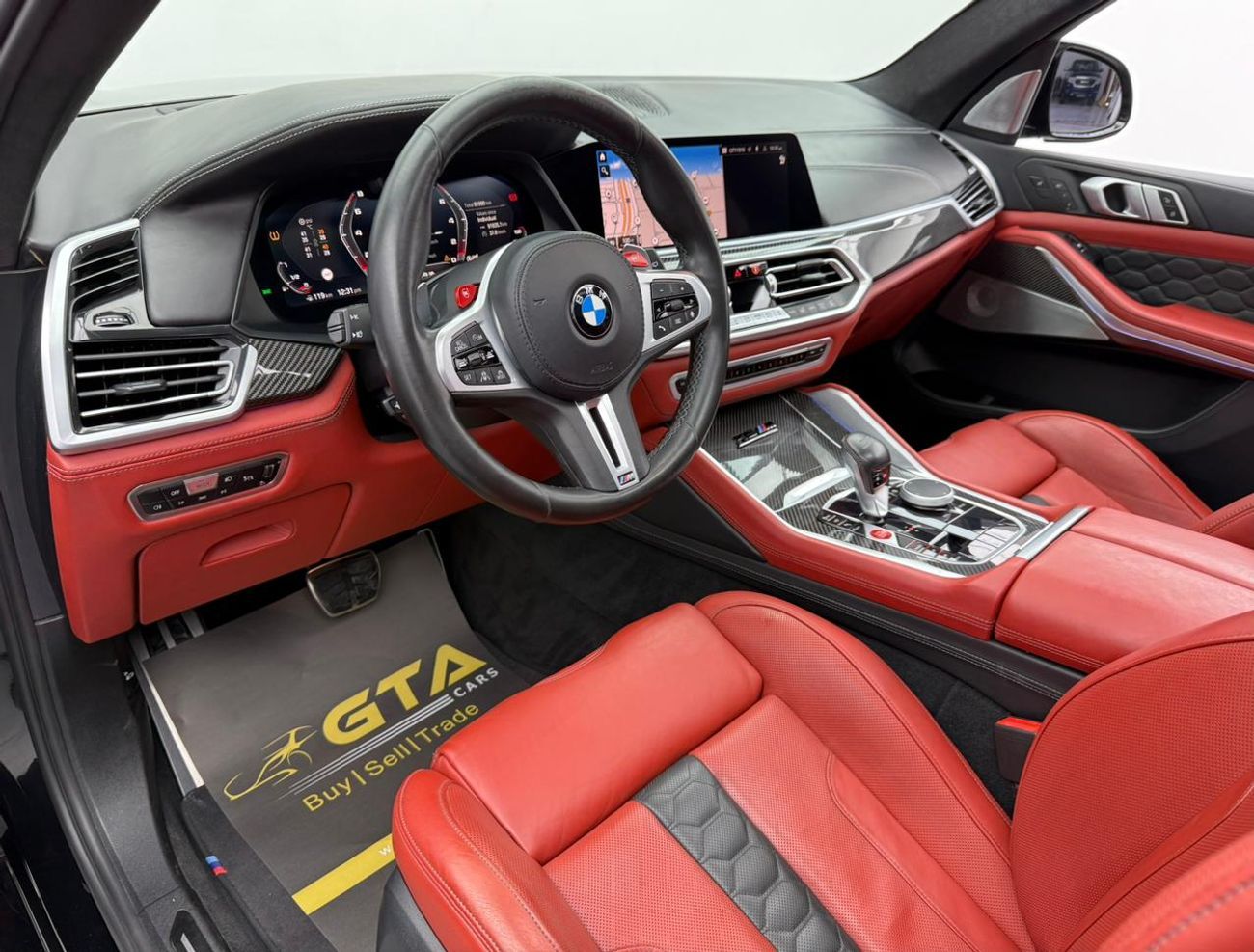 BMW X5M Competition 4.4L 2021 BMW X5M Competition, Warranty, Full BMW Service History, Carbon Fiber Interior