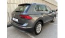 Volkswagen Tiguan 2L | SE|  GCC | EXCELLENT CONDITION | FREE 2 YEAR WARRANTY | FREE REGISTRATION | 1 YEAR FREE INSURAN