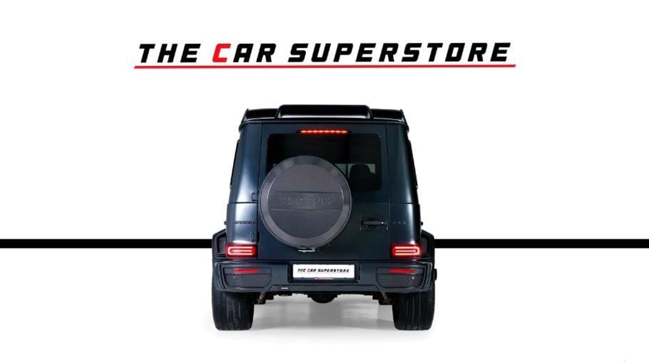 Mercedes Benz G63 AMG STD Brabus Kit with certificate-Low-Sport Brabus Exhaust-Well Maintained