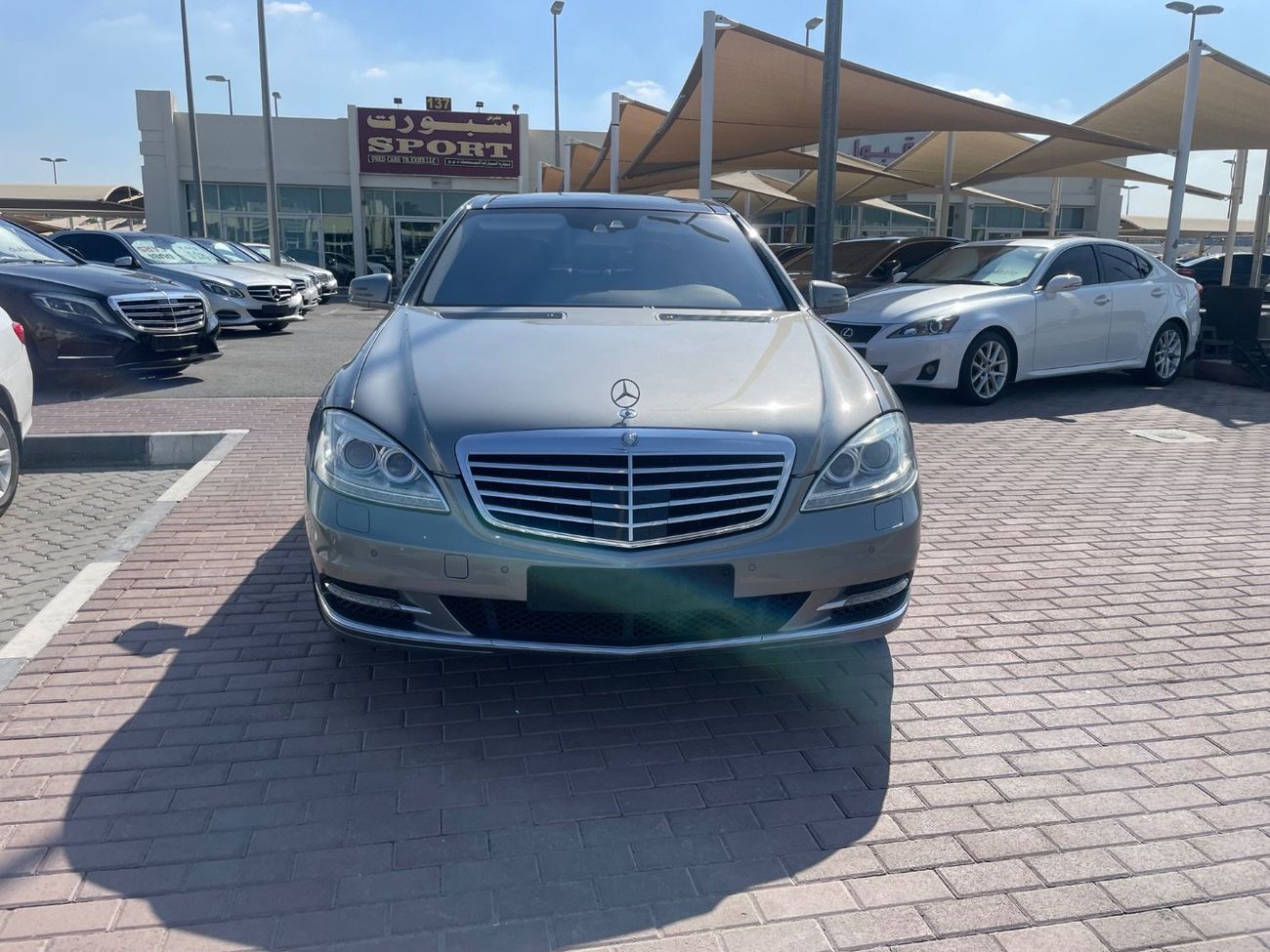 مرسيدس بنز S 500 مرسيدس S500 وارد كوريا اوراق جمارك فل اوبشن بدون حوادث