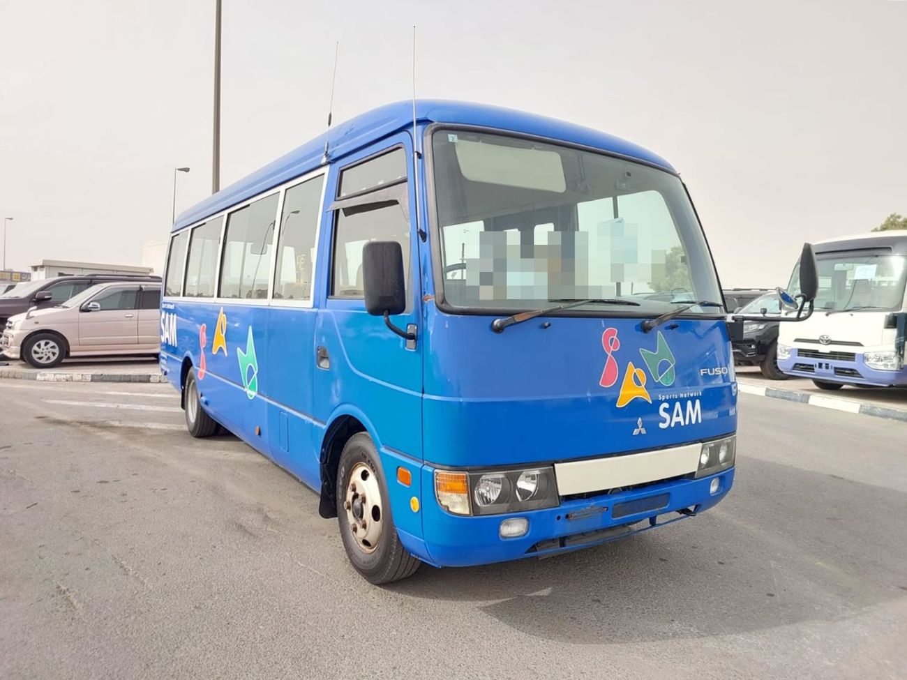 ميتسوبيشي روزا MITSUBISHI ROSA BUS RHD 2006 MODEL 4.8 L DIESEL MANUAL(PM00143)