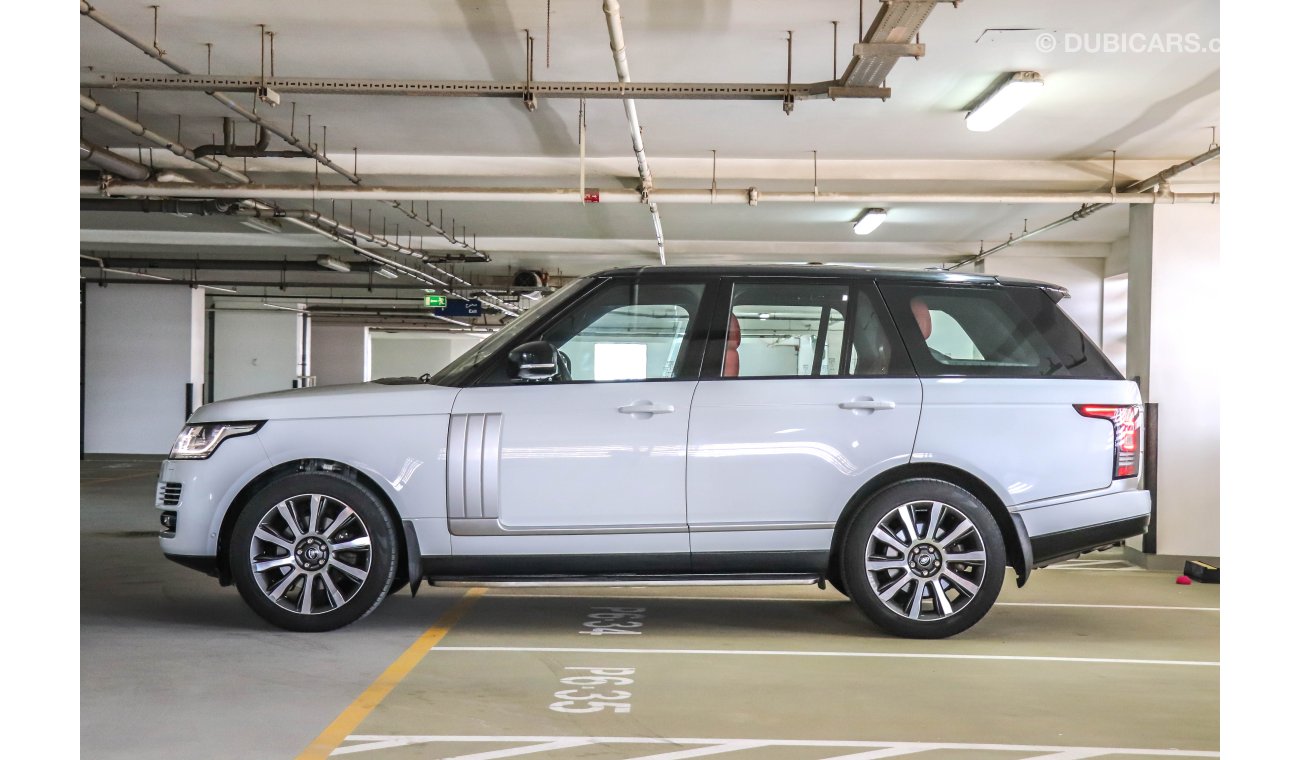Land Rover Range Rover Vogue HSE 2015 GCC under Agency Warranty with Zero Down-Payment.