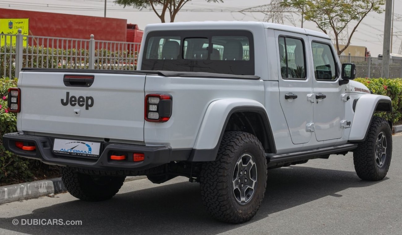 Jeep Gladiator Sand Runner 4X4 , V6 3.6L , GCC , 2022 , 0Km , W/3 Yrs or 60K Km WNTY @Official Dealer "WHITE FRIDAY