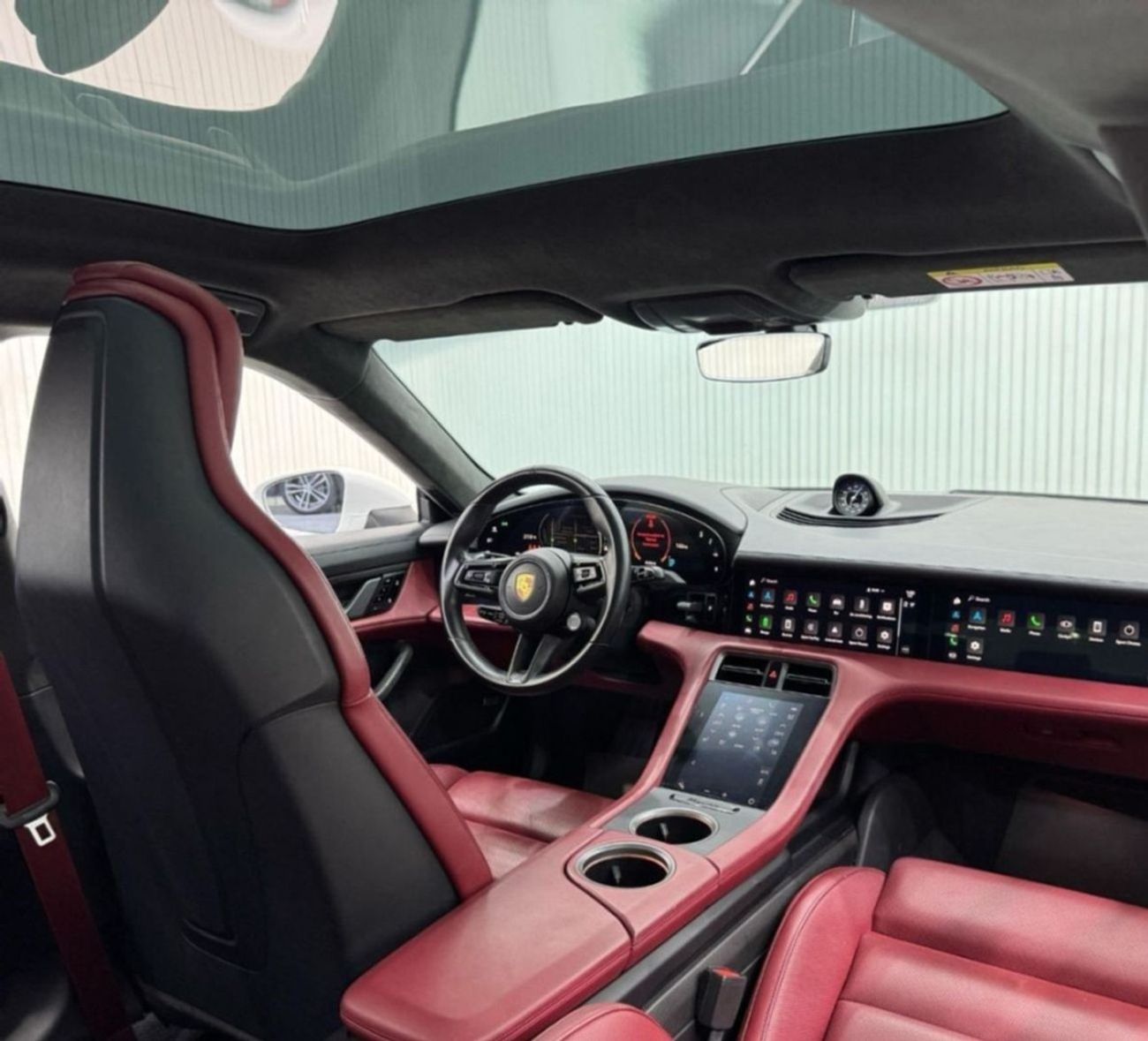 بورش تايكان Turbo (671 HP) 2021 Porsche Taycan Turbo, Full PPF, 1 Year Warranty, Full Agency Service History, GC