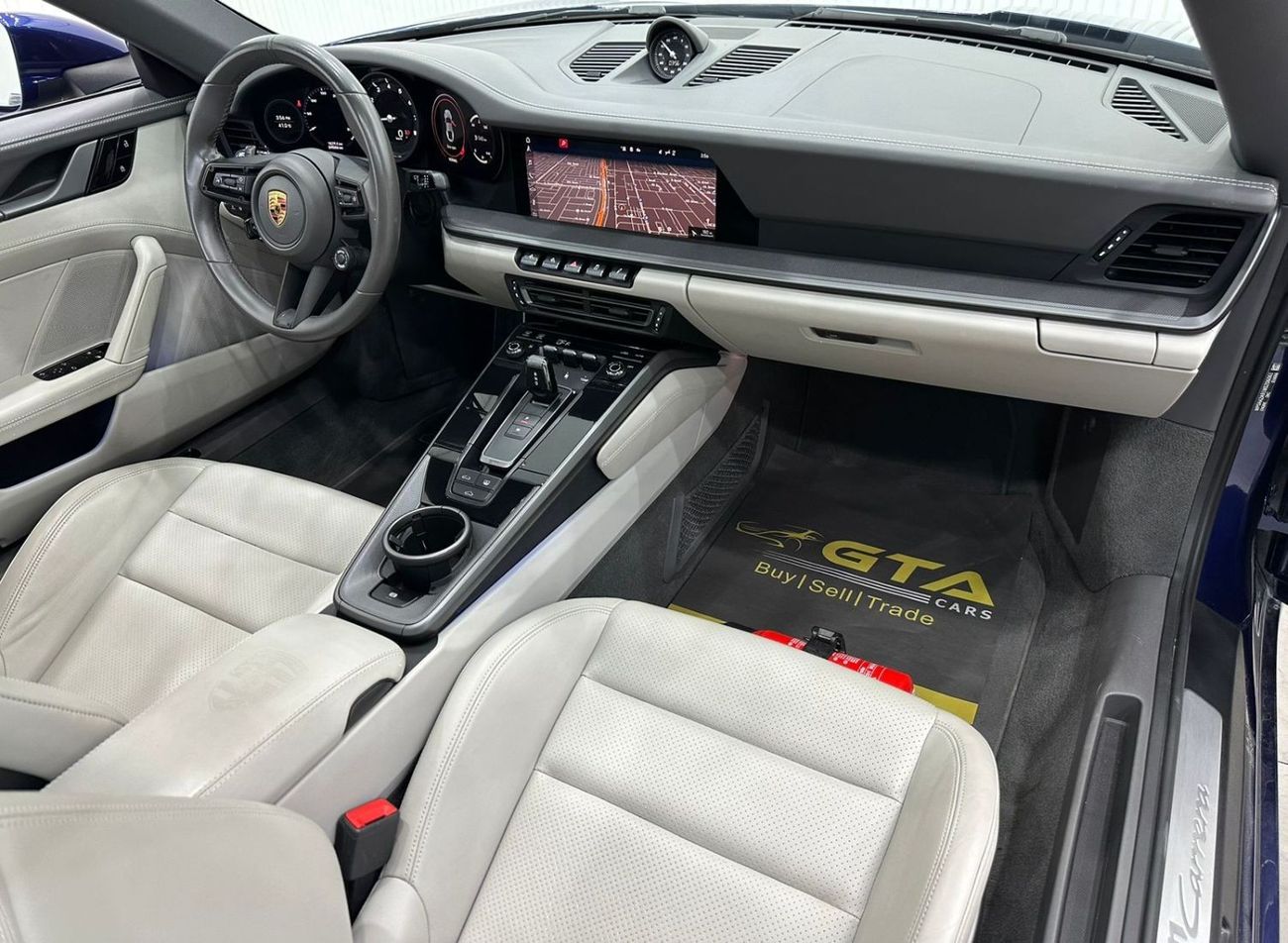 Porsche 911 2021 Porsche 911 Carrera, March 2025 Porsche Warranty, Full Porsche Service History, GCC