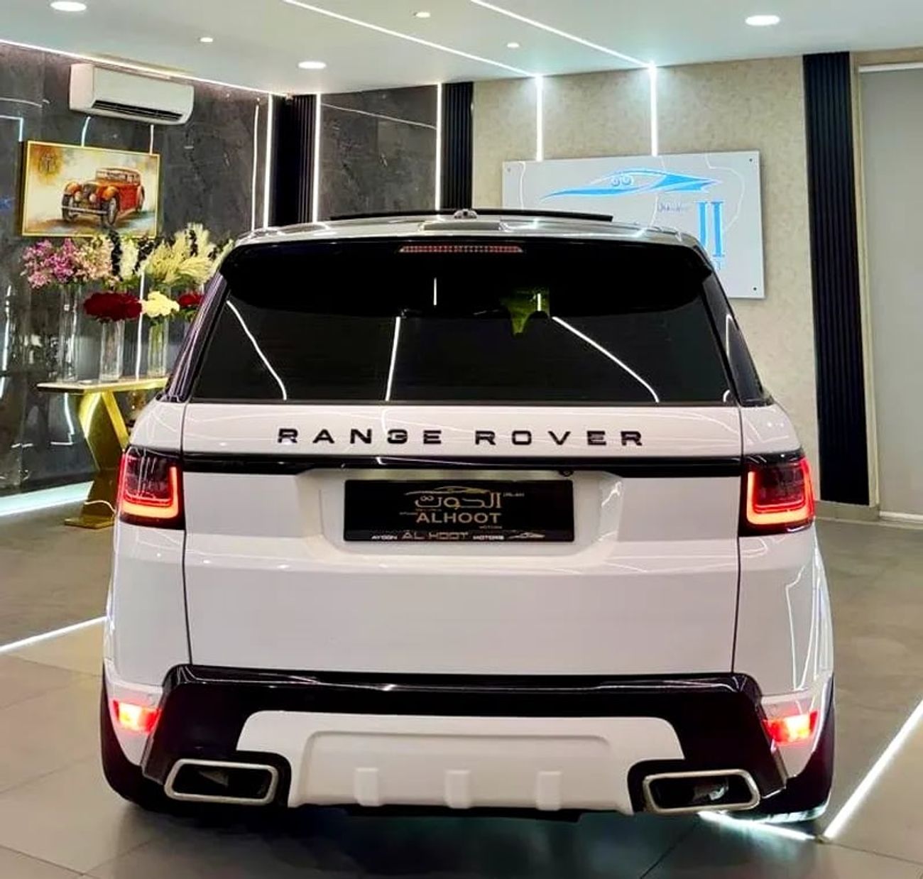 Land Rover Range Rover Sport AUTOBIOGRAPHY V8 || RED INT || TOP RANGE || GCC || ACCIDENTS FREE || LOW MILEAGE