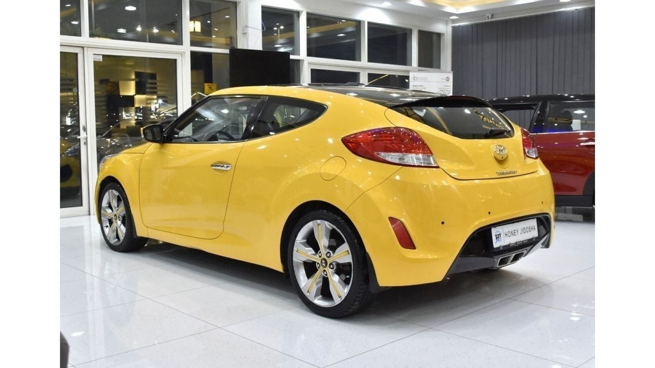 Hyundai Veloster EXCELLENT DEAL for our Hyundai Veloster ( 2015 Model ) in Yellow Color GCC Specs