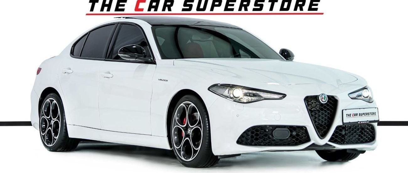 Alfa Romeo Giulia Q2 Veloce-GCC-Gargash Warranty and Service Package-Sports Seats