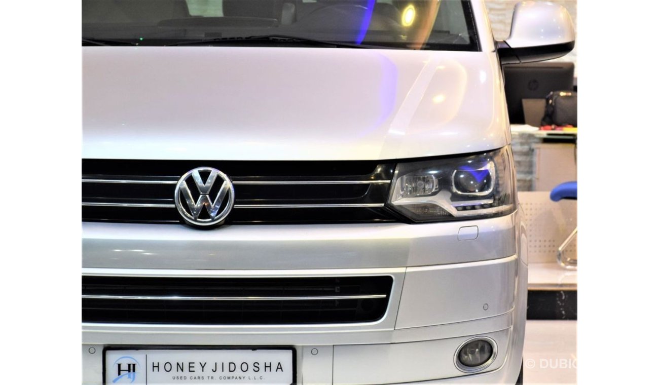 فولكس واجن T5 مالتيفان AMAZING Volkswagen Multivan 2013 Model!! in Silver Color! GCC Specs