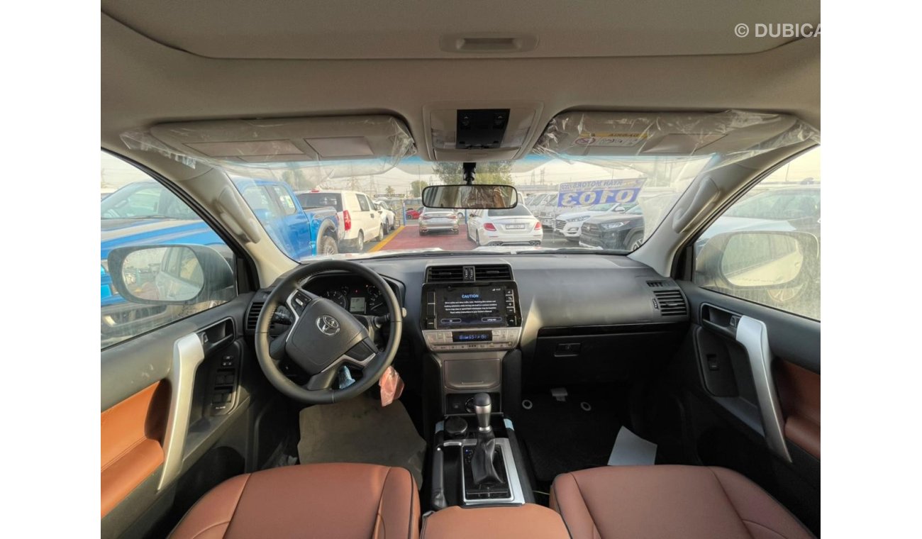 Toyota Prado TOYOTA PRADO VX.R, 2.7L, PETROL, AUTOMATIC, WITH LEATHER INTERIOR MODEL 2021, WHITE EXTERIOR WITH BR