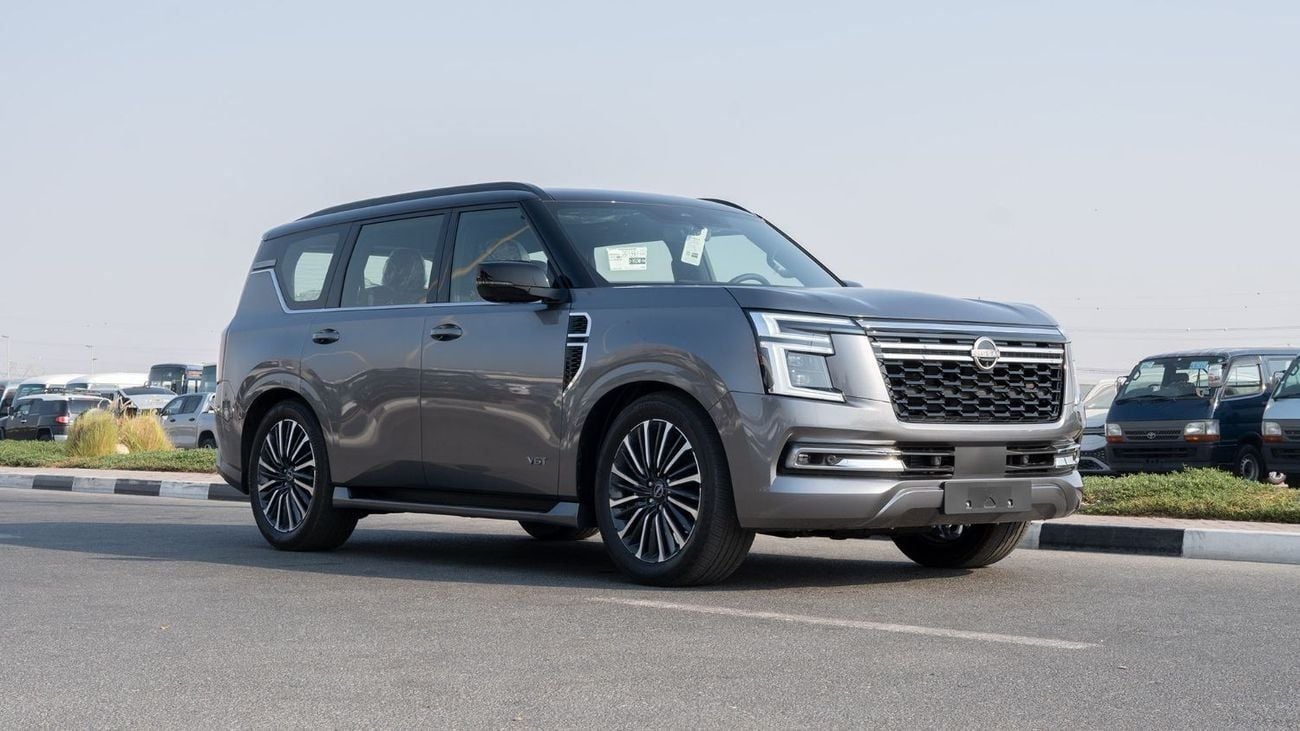 نيسان باترول 2026 Nissan Patrol LE Platinum 3.5L AT Petrol TT (Grey-Red) (Export Only)