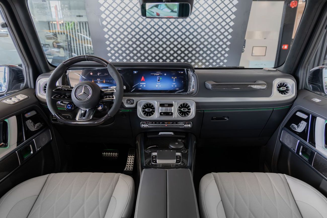 مرسيدس بنز G 63 AMG 4MATIC SUV Mercedes G63 AMG - Double Night Package - Fully Loaded - 2025 GCC SPECS Carbon Fiber Inte