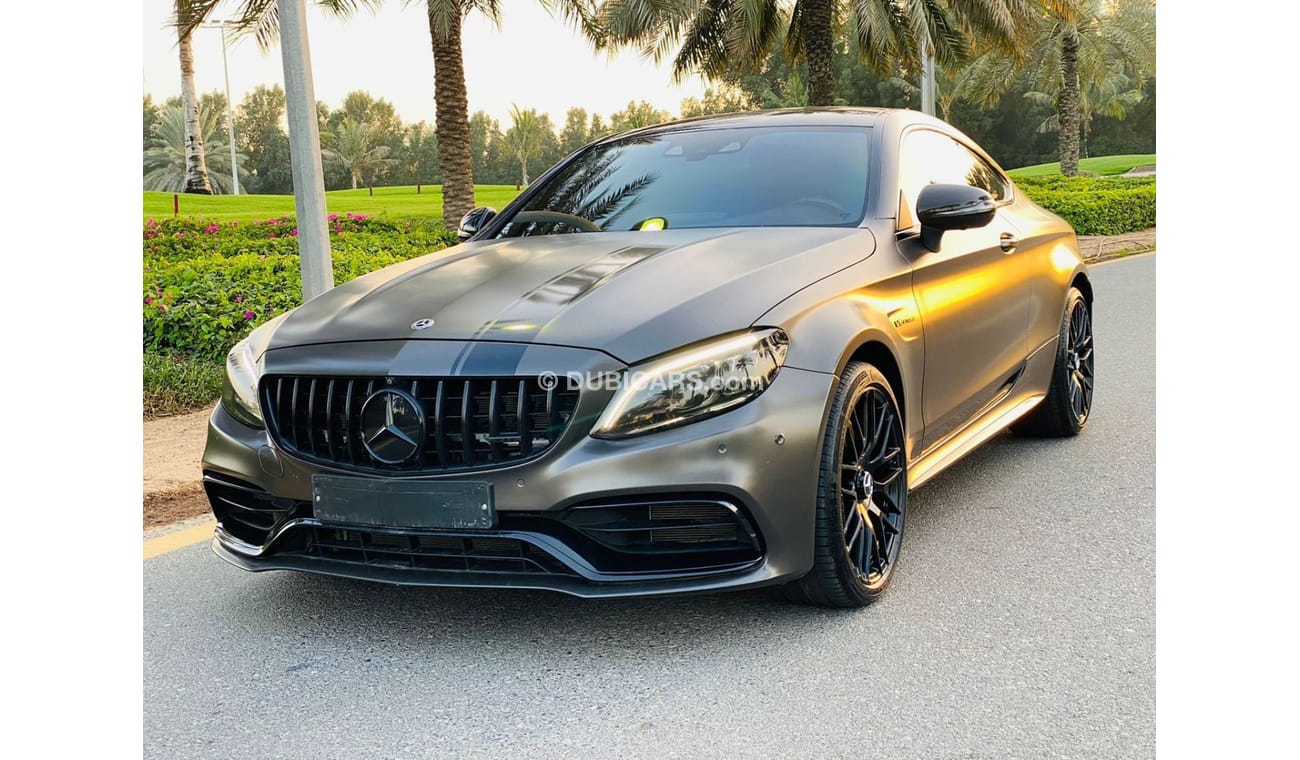 Mercedes-Benz C 63 AMG Mercedes Benz 2017 C63S AMG coupe edition GCC perfect condition