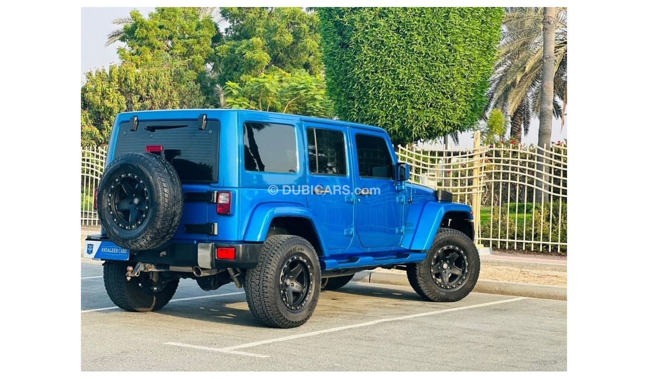 جيب رانجلر Unlimited Sport 1590 PM || WRANGLER UNLIMITED 3.6L V6 || ORIGNAL PAINT || FSH || 0%DP || GCC || WELL