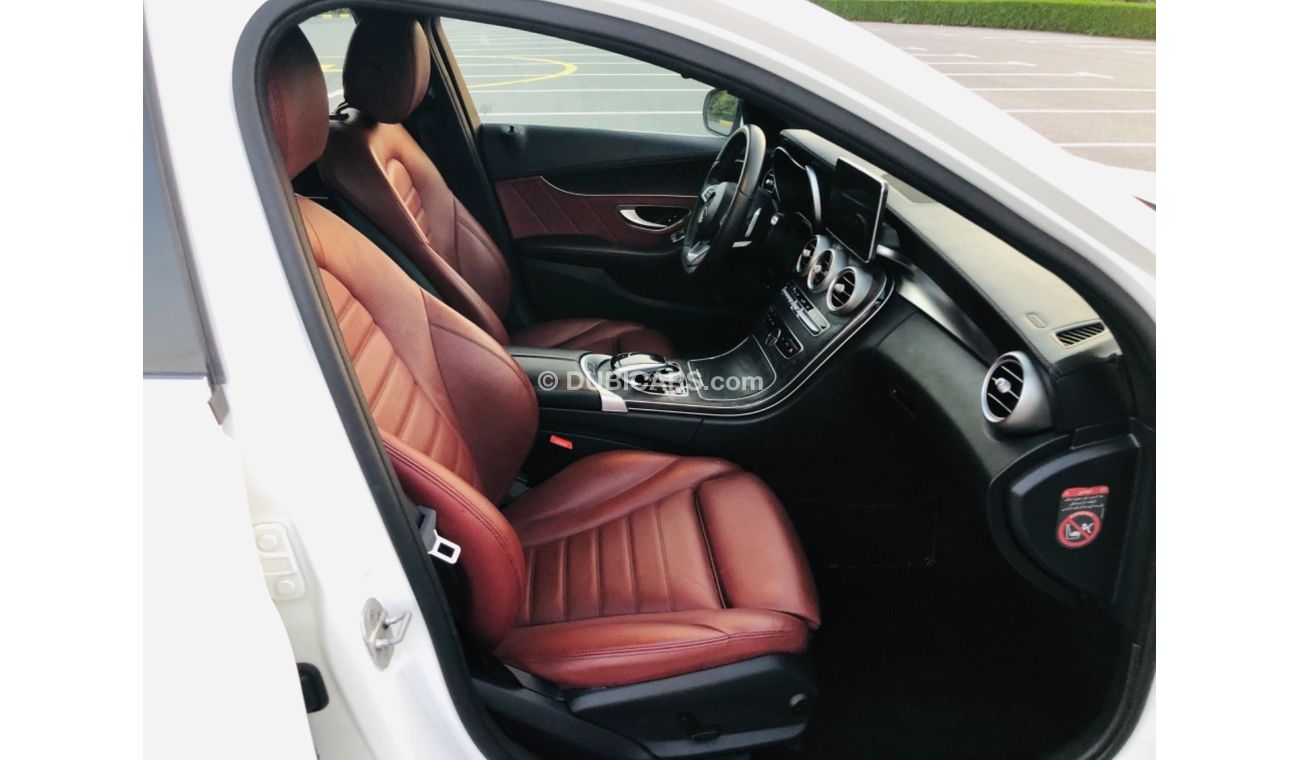 Mercedes-Benz C 200 AMG Pack MODEL 2016 GCC car perfect condition inside and outside low mileage full electric control s