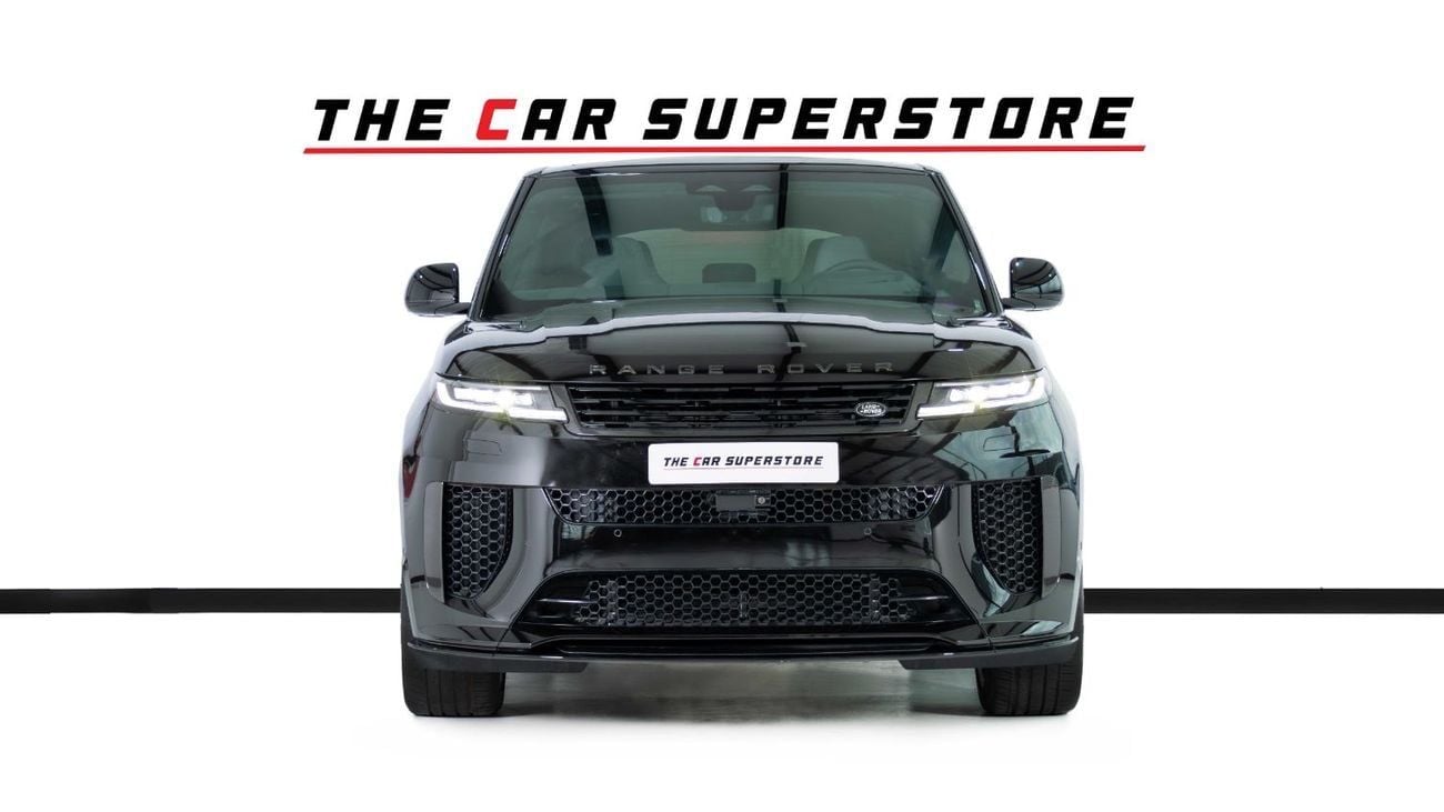 Land Rover Range Rover Sport Range Rover Sport SV Edition One-2 Years Warranty 2 Years Service Contract-Obsidian Black Color