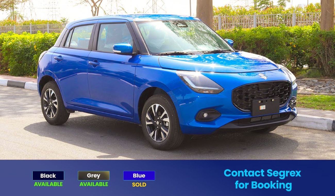 سوزوكي سويفت GLX | 2026 | Brand New | 1.2 Petrol | A/T | Export only