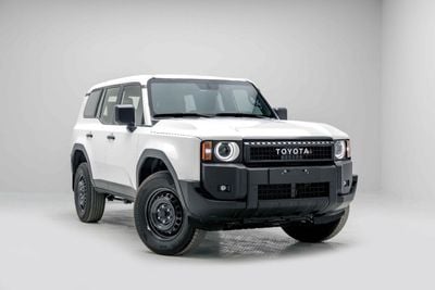 Toyota Prado Urban E 2.4L - Super White Inside Black | Export Only