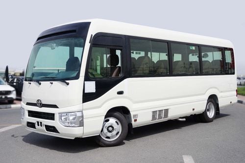 Toyota Coaster 2025 MODEL TOYOTA-COASTER 2.8L TD A/T (22 STR, WITH REFRIGERATOR AND HIGH BACK SEATS)