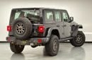 جيب رانجلر أنليميتد 2023 Jeep Wrangler Rubicon 392 SRT, Feb/2027 JEEP Warranty, Excellent Condition, GCC