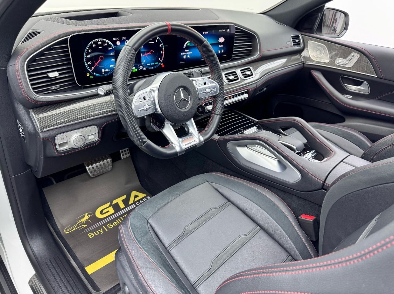 مرسيدس بنز GLE 53 AMG كوبيه 4MATIC+ 2022 Mercedes Benz GLE53 AMG 4MATIC Coupe, Mercedes Warranty + Service Pack, Low Kms, GCC