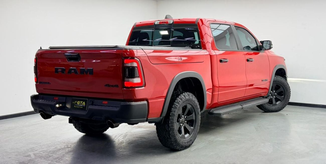 رام 1500 2023 Dodge RAM 1500 Rebel Double Cab eTorque, 27/10/2027 Dodge Warranty, 21/11/2026 Service Pack, GC