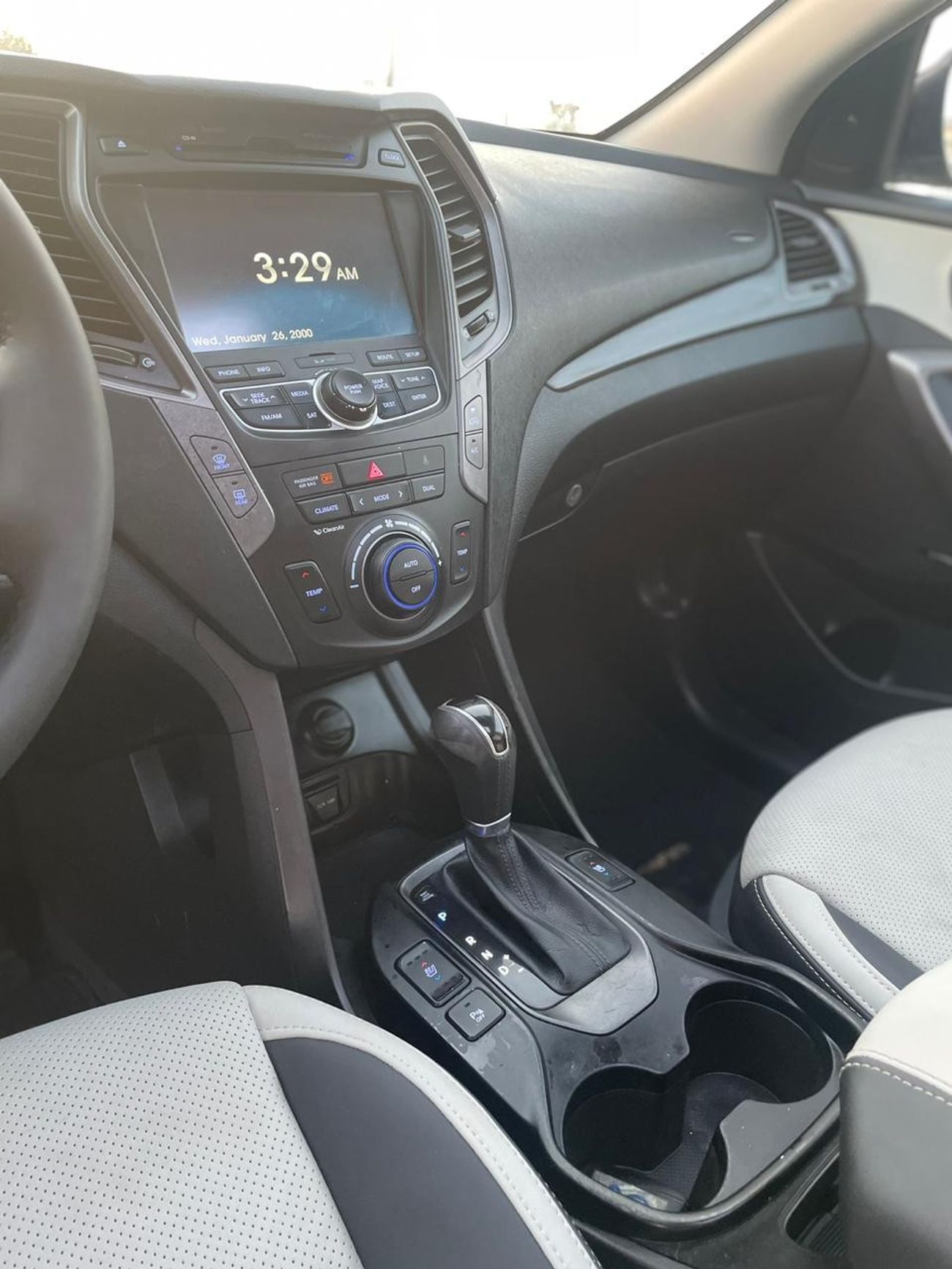 هيونداي سانتا في 2016 Hyundai Santa Fe Ultimate Sports 2.0L Turbo Full Option Panoramic View - Sensor and Radar - 98,