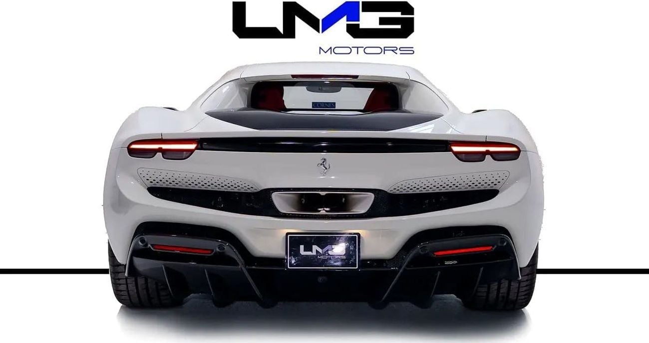 فيراري 296 GTB FRONTLIFT | TWO TONE INTERIOR | ENGINE COVERS IN CARBON FIBRE | MATTE GREY WHEELS