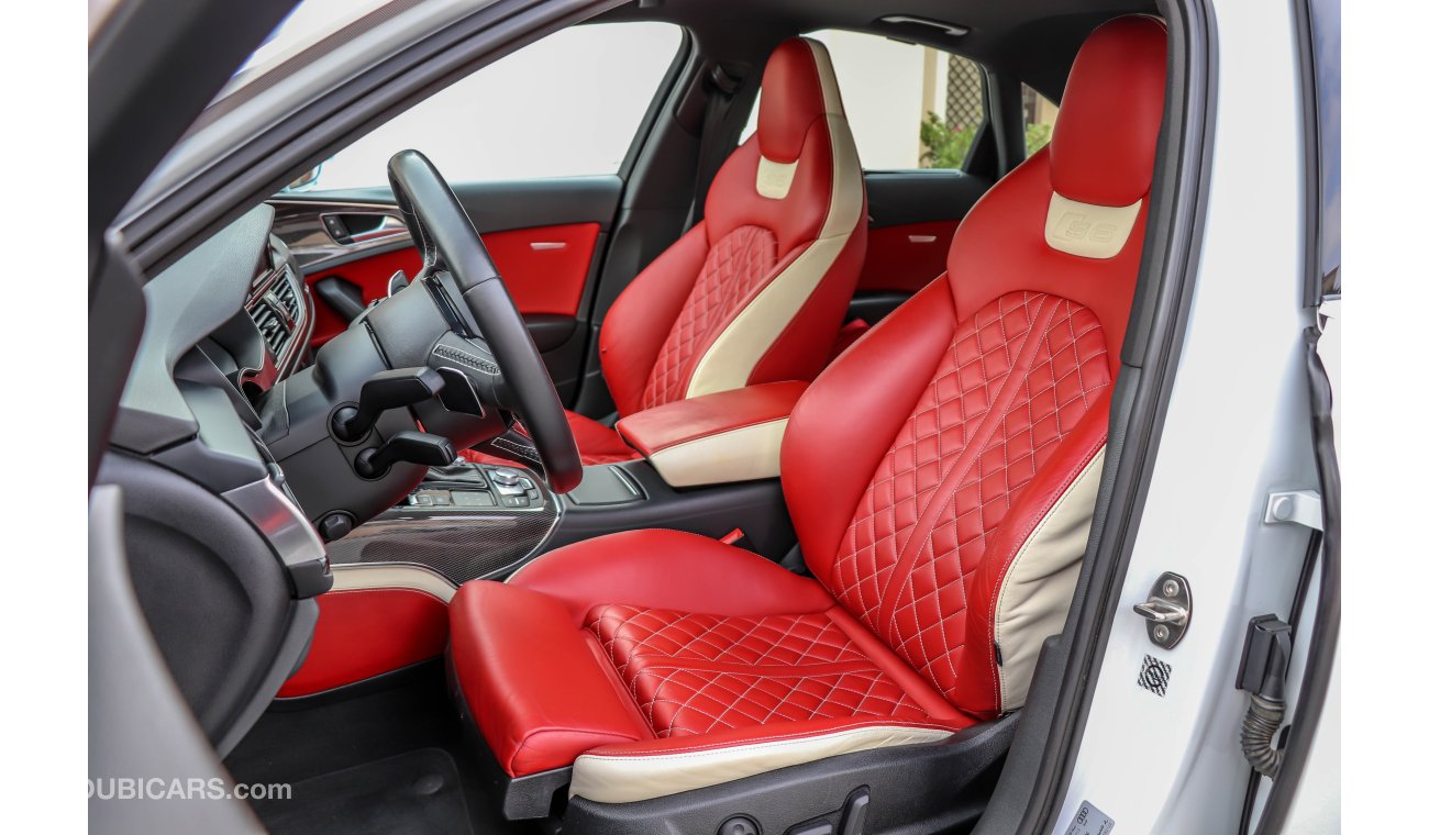 Audi S6 2014 GCC under Warranty with Zero Down-Payment.