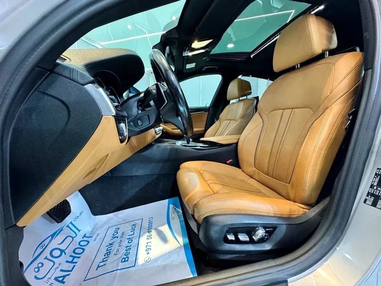 BMW 530i M Sport 2.0L LOVELY BMW 530i SPORT LINE || GCC || F.S.H at BMW || TOP RANGE || ACCIDENTS FREE