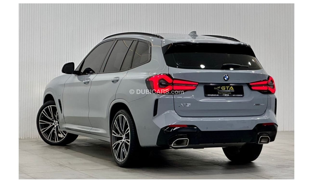 BMW X3 xDrive 30i 2022 BMW X3 xDrive30i M-Sport, June 2027 BMW Warranty & Service Pack, Full Options, Low K