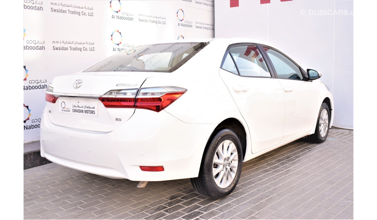Toyota Corolla AED 1270 PM | 0% DP | 2.0L SE GCC WARRANTY