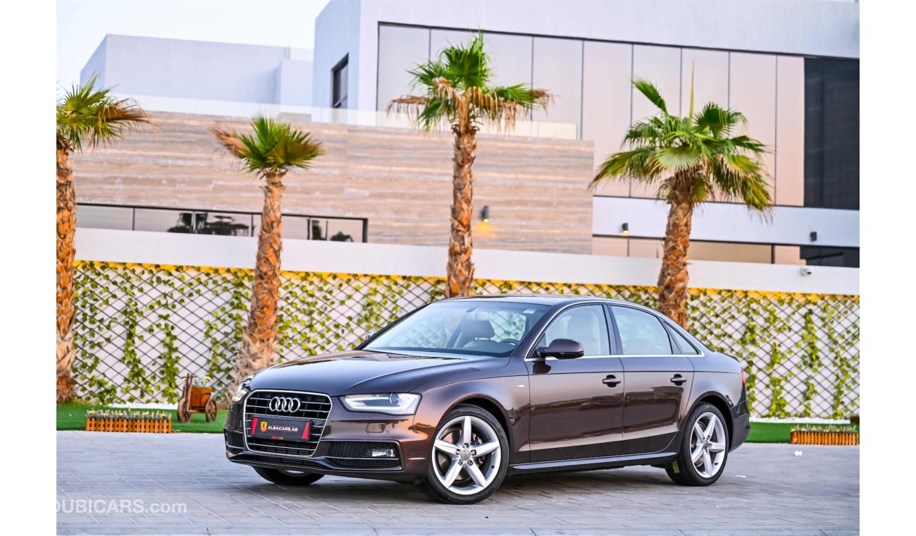 Audi A4 S-Line | 1,351 P.M | 0% Downpayment | Amazing Condition!