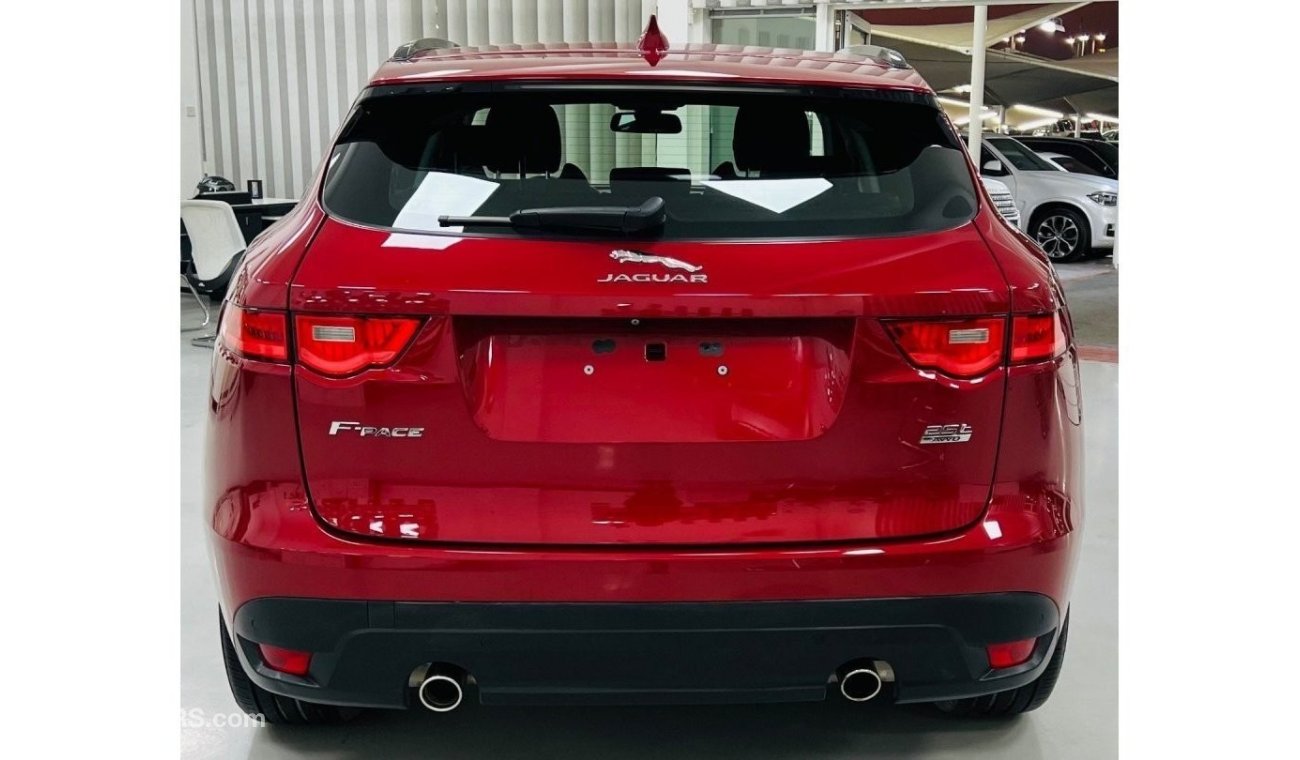 Jaguar F-Pace R-Sport GCC .. Warranty .. FSH .. Original Paint .. Perfect Condition