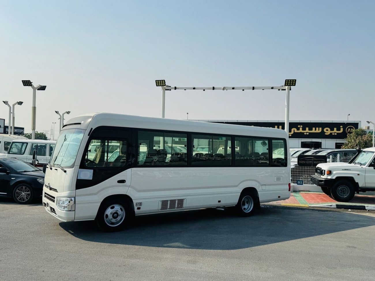 Toyota Coaster TOYOTA COASTER 2.7L PTR GCC 23 SEATS M/T B/O WHITE 2025