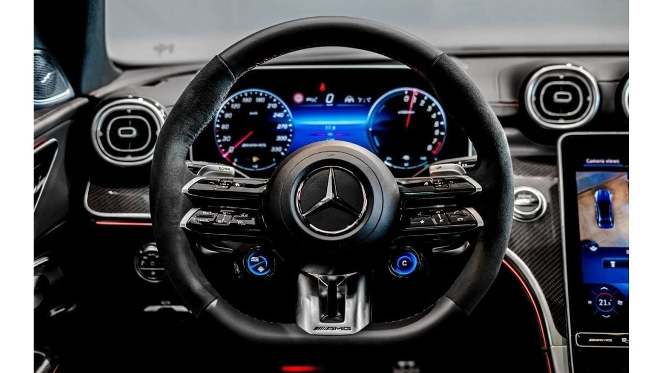 Mercedes-Benz C 63 AMG 2024 Mercedes C63s AMG E-Performance F1 Edition, 2029 Mercedes Warranty + Service, Very Low KMs, GCC