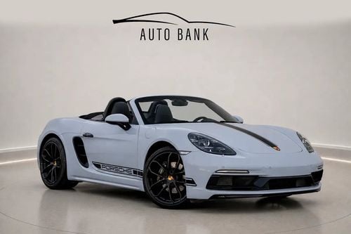 بورش بوكستر 718 S | GCC Specs | Low Mileage | Warranty