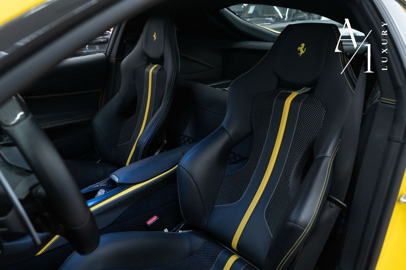 Ferrari 812 Superfast N-LARGO By Novitec 2018 Ferrari 812 SuperFast, N-LARGO By Novitec, 1 of 18 Limited Edition, Giallo M