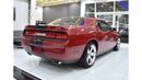 Dodge Challenger EXCELLENT DEAL for our Dodge Challenger SRT8 392 HEMI ( 2012 Model ) in Red Color GCC Specs
