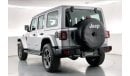 Jeep Wrangler Sahara Plus Unlimited | 1 year free warranty | 1.99% financing rate | Flood Free