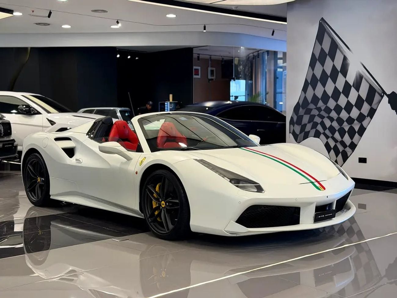 فيراري 488 سبايدر GCC Specs in Pristine Condition