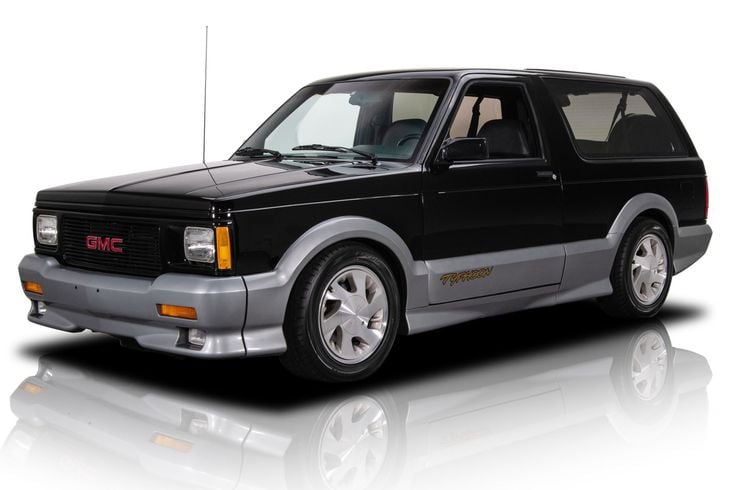 GMC Typhoon cover - Front Left Angled