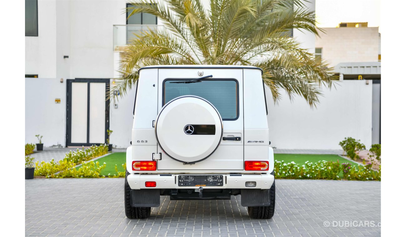 مرسيدس بنز G 63 AMG 5.5L V8 - GCC - AED 4,876 Per Month - 0% DP