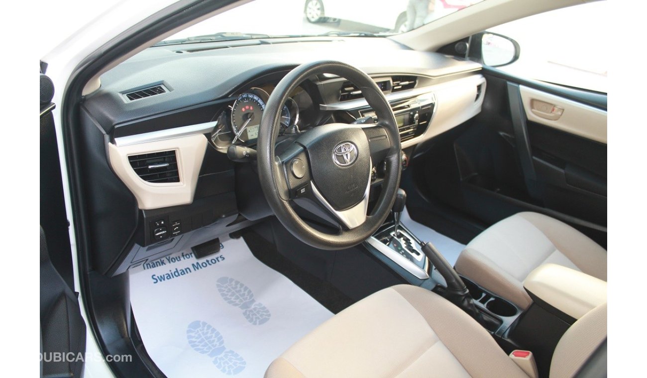 Toyota Corolla 2.0L SE 2015 MODEL