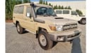 Toyota Land Cruiser 70 Toyota LC 78 4.5 DSL HTOP BEIGE COLOR