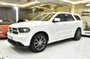 Dodge Durango GT EXCELLENT DEAL for our Dodge Durango ( 2018 Model ) in White Color GCC Specs