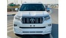 تويوتا برادو Toyota prado Diesel engine 2.7 model 2017 from japan white color 7 seater car very clean and good co