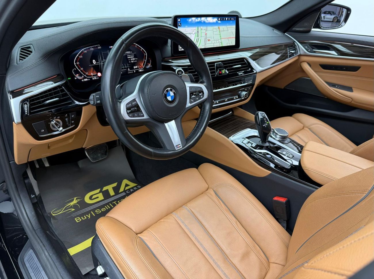 BMW 530i 2023 BMW 530i M-Sport, 2028 BMW Warranty + Service Pack, Full BMW Service History, Fully Loaded, GCC