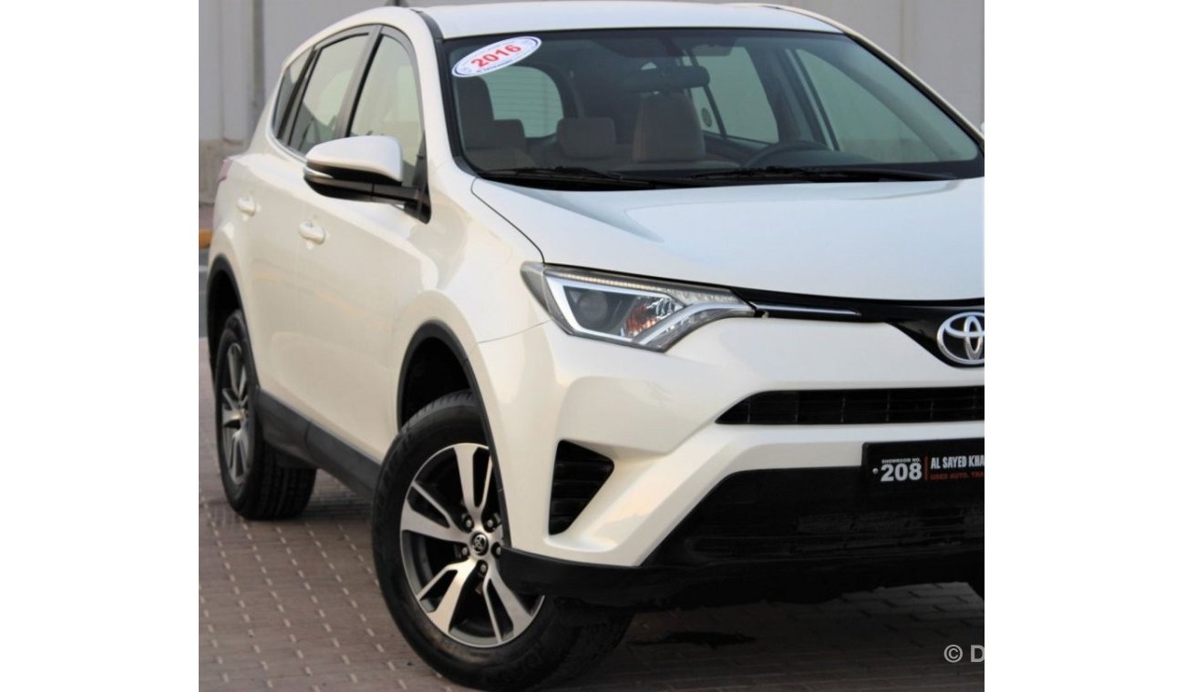 Toyota RAV4 Toyota RAV 2016 GCC, in excellent condition, without accidents, very clean from inside and outside