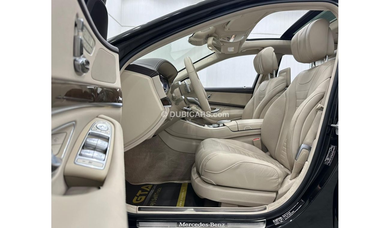 Mercedes-Benz S 500 High 2017 Mercedes Benz S500 5 Buttons, Warranty, Full Mercedes Service History, Full Options, GCC